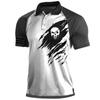 2023 Amazon Transfronterizo Nueva Moda para Hombre Polo de Solapa para Hombre Top Casual de Manga Corta