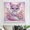 Pintura de Diamante 5D Coruja de Desenho Animado Forma Irregular Diamante AB Aplique Buquê Pintura Decorativa DIY com Moldura em Estoque Atacado