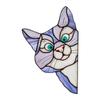 Pegatinas de Vidrio de Animales Lindos para Productos Nuevos Transfronterizos Pegatinas de Pared para Interiores Decoración de Cristales de Coche Pegatinas de Proyección para Ventana de Gato
