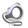 Coleira com corda leve para cachorro, animal de estimação, corda de tração retrátil automática, luminosa, viagem, corda para gato/cachorro, suprimentos para animais de estimação, atacado