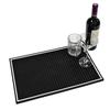 Alfombrilla Drenante para Barra, Alfombrilla Antideslizante con Aislamiento Térmico, Alfombrilla Antideslizante para Mesa, Alfombrilla Cuadrada Grande para Barra, Alfombrilla para Barra de Bar, Alfombrilla Drenante
