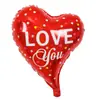 Colección Globos de Película de Aluminio en Forma de Corazón de 18 Pulgadas para San Valentín, Globo para Confesión de Boda, Globo Decorativo para Fiesta, Papel de Aluminio