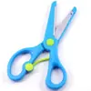 Tijeras Elásticas con Borde de Plástico Envuelto Hechas a Mano para Niños, Tijeras de Seguridad para Estudiantes, Tijeras para Manualidades DIY