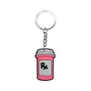 Llavero Colgante para Cuidado de la Salud, Llavero de Goma Suave de PVC, Decoración para Mochila, Hebilla Decorativa DIY, Regalo Transfronterizo, Venta al por Mayor