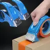 Selladora Cinta Transparente Empacadora Máquina de Cinta Logística Cortador Metal Hierro Engrosado Cinta de 5 cm Máquina de Plástico