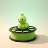 Filamento PLA para impresión 3D de macarrón, personalizado de fábrica, ecológico, suave como la seda, no obstruye, universal FDM de 1.75 mm