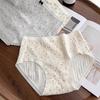 Categoría a Ropa Interior de Algodón para Bebé Niñas Ropa Interior de Cintura Media Algodón Puro para Mujer 100A Antibacteriano Entrepierna Extendida Calzones de Algodón Puro para Mujer