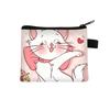 Nuevo Monedero Mary Cat Lindo para Niñas Estampado Bolsa de Almacenamiento Estudiante Dibujo Animado Bolsa para Llaves Una Pieza Caliente