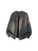 Cárdigan de Punto con Botones de Color Contrastante Estilo Old Money para Hombres y Mujeres Otoño Moderno Sensación Perezosa Relajada Prendas de Punto Holgadas Chaqueta para Pareja