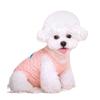 Mascota Perro Ropa para Perro Camiseta Primavera y Verano Delgada Transpirable Sling Gato Malla Hueca Encantador Chaleco Bordado Fábrica
