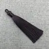 Yixiangfei 8cm Cuerda de Poliéster Anillo de Tracción Borla Pendientes de Poliéster Borla Nudo Chino Enderezado a Alta Temperatura Borla Colgante Venta al por Mayor