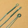 72# Bucle Enrollado de Nylon Bobina Material DIY Cuerda Trenzada Hecha a Mano Bucle Falso Hebilla Colgante Cordón para Collar