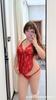 Lencería Sexy Tallas Grandes Transparente Banda para el Vientre Hueca Pijamas Sexys Retro de Encaje para Mujer Ultra Delgados de Tres Puntos sin Espalda de Encaje