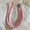 Lanyard Tejido de Lujo Ligero de Moda Correa Cruzada Larga para Exteriores Duradera Anti-Caídas Anti-Pérdida Correa de Muñeca Gruesa Simple