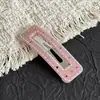 Un Nuevo Pasador de Acetato Estilo Coreano de Lan con Pedrería de Colores Vintage, Pinza BB para Mujer, Pinza Lateral para Cabello Suelto, Pinza para Flequillo, Accesorio para el Cabello, Pasador