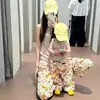 Pantalones Anchos de Verano con Estampado de Dibujos Animados Elegantes para Niños de 0 a 6 Años, Pantalones Finos Anti-Mosquitos, Pantalones Largos Sueltos y Versátiles