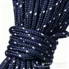 Pulsera de Paracord de 2 mm Cordón Trenzado Joyería Accesorios Pulsera DIY Cuerda Redonda Delgada Accesorios Materiales Trenzados Mayoreo