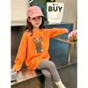 Camiseta de Manga Larga para Niña 2026 Nuevo Estilo Otoño para Niños Mayores, 100% Algodón Puro, Top Casual, Elegante