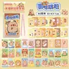 Pegatinas de Disfraces de Capibara Capibaras Lindos Frijoles Pegatinas para Manualidades DIY Infantiles Pegatinas de Rompecabezas de Dibujos Animados