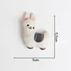 Broche de Muñeca de Peluche a Cuadros Estilo Coreano Ins, Pin de Alpaca Estrella Pequeña, Accesorios para Bolsos y Ropa, Accesorios para Manualidades