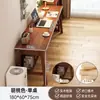 Escritorio Hogar Mesa Estudiante Doble Simple Habitación de Alquiler Mesa Larga Contra la Pared Apartamento Pequeño Mesa para Computadora Escritorio Estrecho