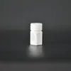 Certificado de esgoto completo 15g tampa redonda branca frasco hexagonal para usar grau novo medicinal oral frasco de polietileno