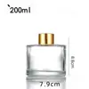 Frasco Transparente Espesso para Aromaterapia de Vidro Material Cristal Branco Frasco Romano de Vidro para Aromaterapia com Tampa Sub-frasco para Aromaterapia