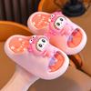 Sandalias y pantuflas para niños, de verano, antideslizantes, con suela suave, para baño, para padres e hijos, para niños de talla mediana y grande, lindas sandalias de playa para niñas.