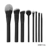 Set de Pinceles de Maquillaje, Pincel para Iluminador, Pincel para Rubor, Pincel para Polvos Sueltos, Pincel Individual para Contorno, Herramientas de Belleza Empaquetadas Individualmente, Transfronterizo