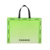 Bolsa de tela no tejida de gran capacidad para compras, regalos, costura, logotipo impreso, para tienda de ropa, con película engrosada transfronteriza