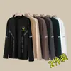 Camiseta base térmica de doble cara para hombre para otoño e invierno con cuello alto tipo tortuga, camiseta de manga larga con forro polar, camiseta interior de cuello medio