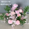 Nuevos Accesorios para Bodas: Soporte de Arreglo Floral de Hierro Forjado, Florero Pequeño con Forma de Cintura, Decoración Floral de Mesa para Bodas, Columna Floral Geométrica