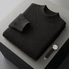 Suéter Grueso de Cachemira para Hombre con Capa de Aire, Cuello Alto Medio, Holgado Casual Oversize Versátil para Comercio Exterior Dropshipping