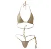 Lencería sexy transfronteriza para mujer bikini sexy de tres piezas AliExpress ebay traje de baño sexy Amazon traje