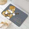 Suministro Exclusivo Transfronterizo de Esteras de Tierra de Diatomeas para Animales Estilo Curativo, Esteras Antideslizantes Absorbentes de Agua para Baño, Esteras para Gatos Estilo Fresco, Alfombras