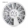 Aliexpress Ebay Especial para Uñas Diamante de Forma Especial Diamante Blanco Gota de Agua Corazón Lazo Diamante para Uñas Plato Giratorio Adornos Venta al por Mayor