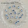 Decoraciones para Uñas con Pedrería Acabado Blanco K9, Pedrería Ovalada sin Base Hielo Azúcar Deslumbrante de Alta Gama, Accesorios de Pedrería para Uñas de Lujo Ligero