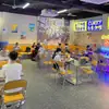 Mesas y sillas de restaurante estilo sudeste asiático transfronterizas, mesas de comedor de acero inoxidable estilo Hong Kong y estilo tailandés, sillas plegables, mesas de barbacoa para puestos de comida