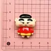 Desenho Brilhante Bom Amigo Xiaoxin Xiaokui Acessórios de Resina DIY Cola de Chantilly Pacote de Material para Grampo de Cabelo Feito à Mão Capa de Celular