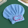 Gorro de Terciopelo Coral para Secado de Cabello para Mujer, Gorro de Princesa con Lazo, Toalla Absorbente para Secar el Cabello para Niños, Lindo