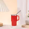 Copo de carro mini com alça novo 3oz5oz transfronteiriço copo para bebidas de aço inoxidável 304 com bolso para canudo atacado