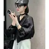 Chamarra corta de béisbol estilo coreano para mujer, nuevo modelo primavera y otoño 2026, holgada, casual, versátil, con cierre, chamarra de moda