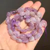 Material natural cristal ágata grava con cuentas sueltas accesorios para joyería diy agujero agujero cuentas amorfas
