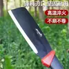 Cuchillo de cocina forjado de acero al manganeso engrosado para cortar madera, especializado para tala de árboles, alta dureza, uso en exteriores y doméstico, una herramienta mágica para cortar leña