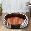 Kennel Universal para Cuatro Estaciones para Mascotas, Kennel con Alfombrilla de Ratán Fresca de Verano, Removible y Lavable, Alfombrilla para Perro Grande Mediano Pequeño, Kennel para Perro Gato