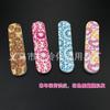 Lima de uñas mini directa de fábrica polvo de cebolla dorada lija para frotar uñas tira pulidora accesorios para uñas suministro de traje