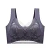 Sutiã de Renda Sem Costura Beauty Back para Mulheres, Push-Up, Sem Aro, Bojo Fixo, Estilo Camisole, Tamanho Grande, Sutiã Sem Costura para Mulheres de Meia-Idade