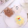 Versión coreana de Broches de dibujos animados Accesorios muñeca linda joyería pequeña Animal con cabeza de cordero pelo de lana Broche Accesorios Mayoreo