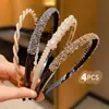 Diadema con Dientes, Diadema Antideslizante para Lavado de Cara, Pinza para el Cabello Versátil de Celebridad de Internet para Adultos para Cabello Corto Suelto, Accesorio para el Cabello de Corona Alta para Mujeres