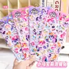 Adesivos de Bolha Esponja 3D Autênticos My Little Pony Adesivos Infantis Brinquedo de Bebê para Menina Adesivos de Desenho Animado